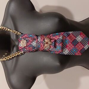 Stylish Multicolor Handcrafted Tie Neclace